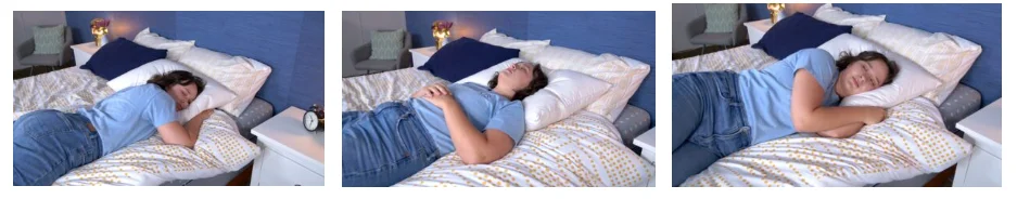 Testing pillows for each sleeping position 